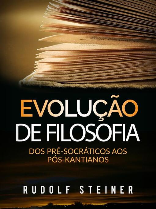 Title details for Evolução de Filosofia by Rudolf Steiner - Available